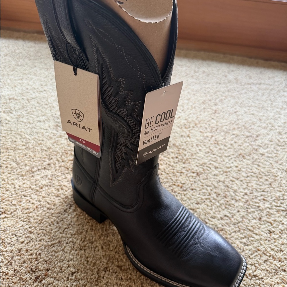 Ariat Men's Black VentTEK Western Boots